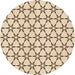 Square Machine Washable Transitional Copper Brown Rug in a Living Room, wshpat3439org