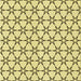 Round Patterned Sun Yellow Rug, pat3439yw