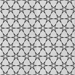 Square Patterned Gray Novelty Rug, pat3439