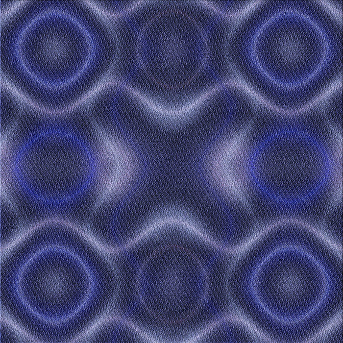 Round Machine Washable Transitional Denim Dark Blue Rug, wshpat344blu