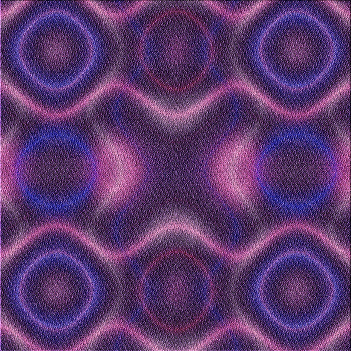 Round Machine Washable Transitional Dark Orchid Purple Rug, wshpat344pur