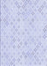Patterned Lavender Blue Rug, pat3440blu