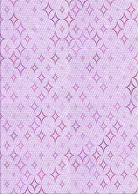 Machine Washable Transitional Violet Purple Rug, wshpat3440pur