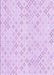 Machine Washable Transitional Violet Purple Rug, wshpat3440pur