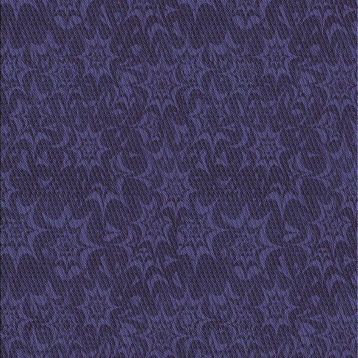 Patterned Deep Periwinkle Purple Rug, pat3441blu