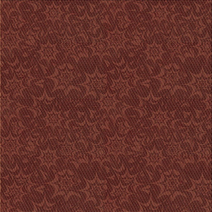 Round Patterned Mahogany Brown Rug, pat3441brn