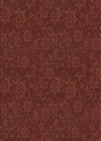 Machine Washable Transitional Mahogany Brown Rug, wshpat3441brn