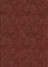 Machine Washable Transitional Mahogany Brown Rug, wshpat3441brn