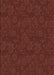 Patterned Mahogany Brown Rug, pat3441brn