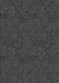 Patterned Charcoal Black Rug, pat3441gry