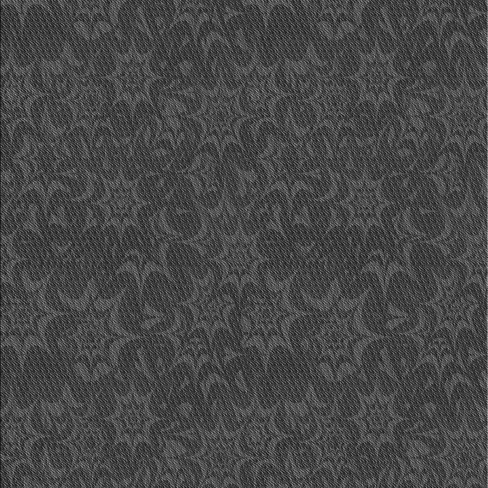 Machine Washable Transitional Charcoal Black Rug, wshpat3441gry