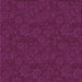 Round Patterned Plum Purple Rug, pat3441pur