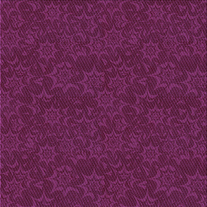 Round Machine Washable Transitional Plum Purple Rug, wshpat3441pur