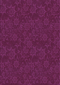 Machine Washable Transitional Plum Purple Rug, wshpat3441pur