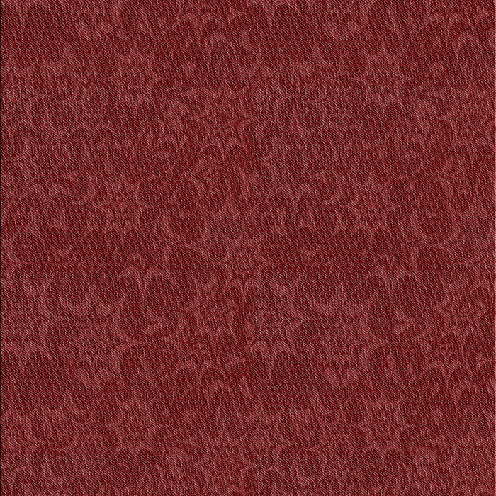 Patterned Crimson Red Novelty Rug, pat3441