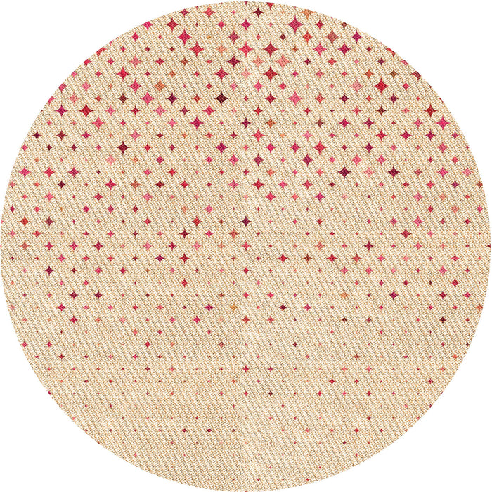 Square Patterned Moccasin Beige Rug, pat3442org