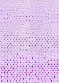 Machine Washable Transitional Violet Purple Rug, wshpat3442pur