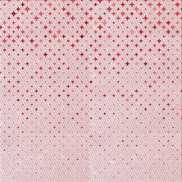 Round Patterned Pastel Red Pink Rug, pat3442rd