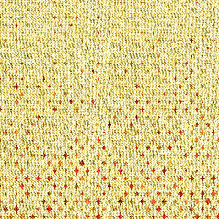 Patterned Yellow Rug, pat3442yw