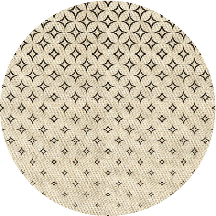 Square Machine Washable Transitional Moccasin Beige Rug in a Living Room, wshpat3443brn
