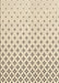 Patterned Moccasin Beige Rug, pat3443brn