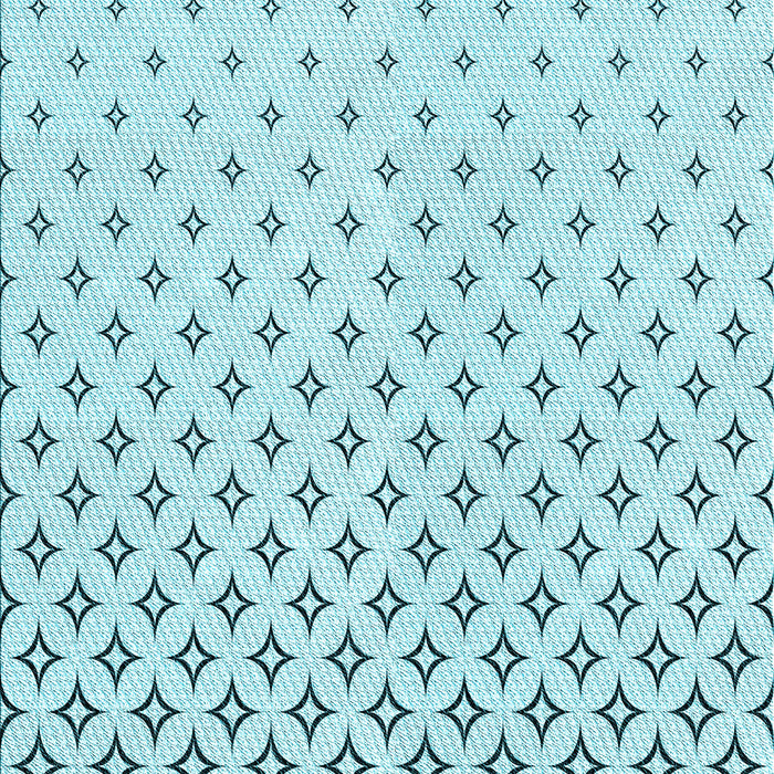 Patterned Electric Blue Rug, pat3443lblu