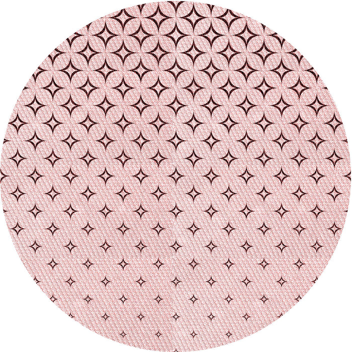 Square Machine Washable Transitional Pink Rug in a Living Room, wshpat3443rd