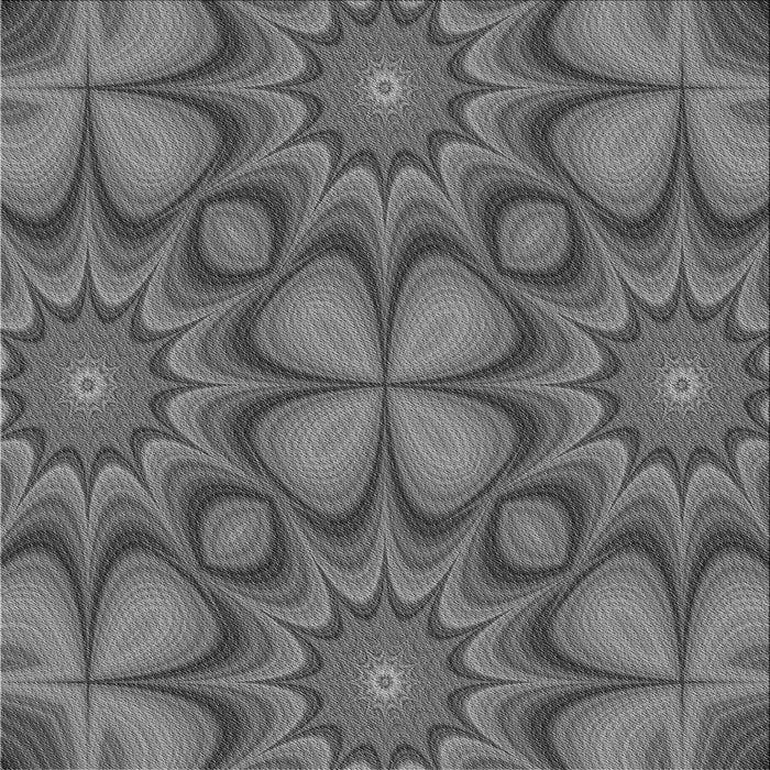 Round Machine Washable Transitional Gunmetal Gray Rug, wshpat3444gry