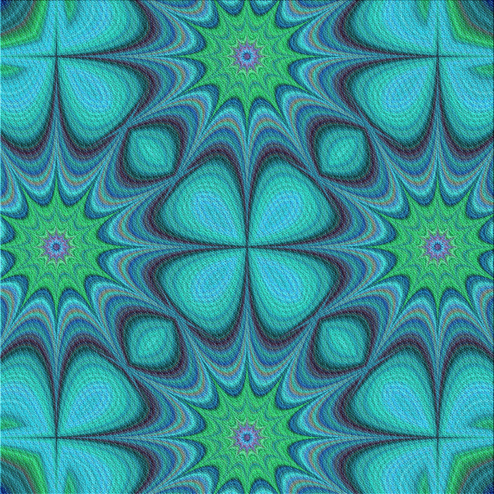 Round Machine Washable Transitional Dark Cyan Green Rug, wshpat3444lblu