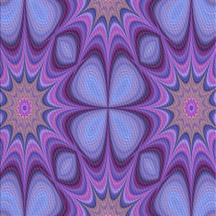 Machine Washable Transitional Purple Rug, wshpat3444pur