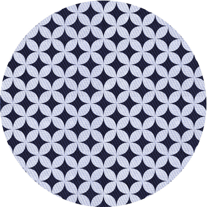 Square Machine Washable Transitional Blue Rug in a Living Room, wshpat3445blu