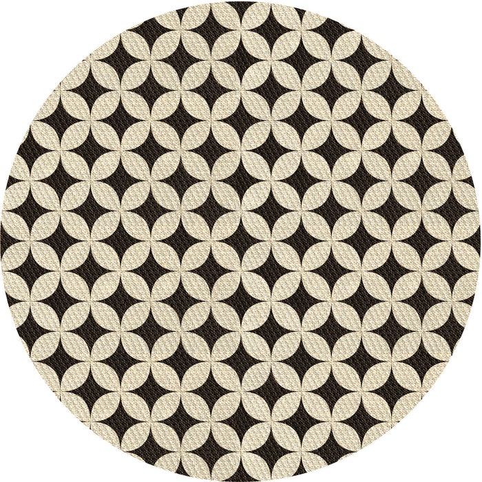 Square Machine Washable Transitional Vanilla Gold Rug in a Living Room, wshpat3445brn