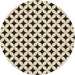 Square Machine Washable Transitional Vanilla Gold Rug in a Living Room, wshpat3445brn