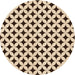 Square Machine Washable Transitional Golden Blonde Gold Rug in a Living Room, wshpat3445org