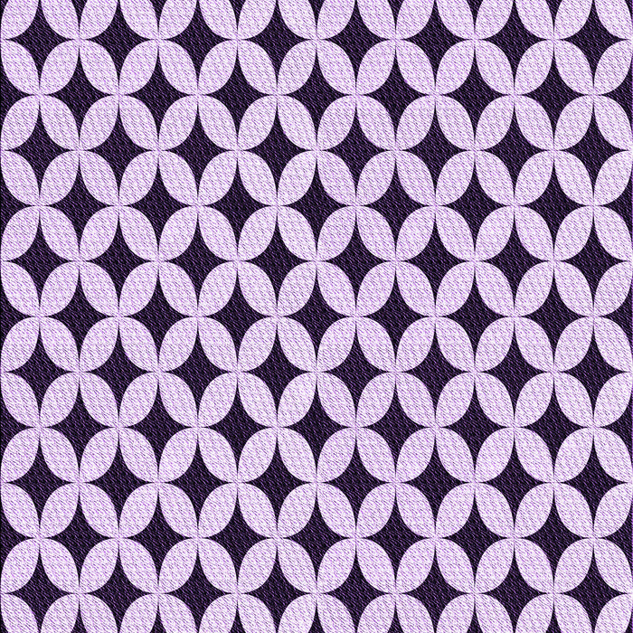 Machine Washable Transitional Purple Rug, wshpat3445pur