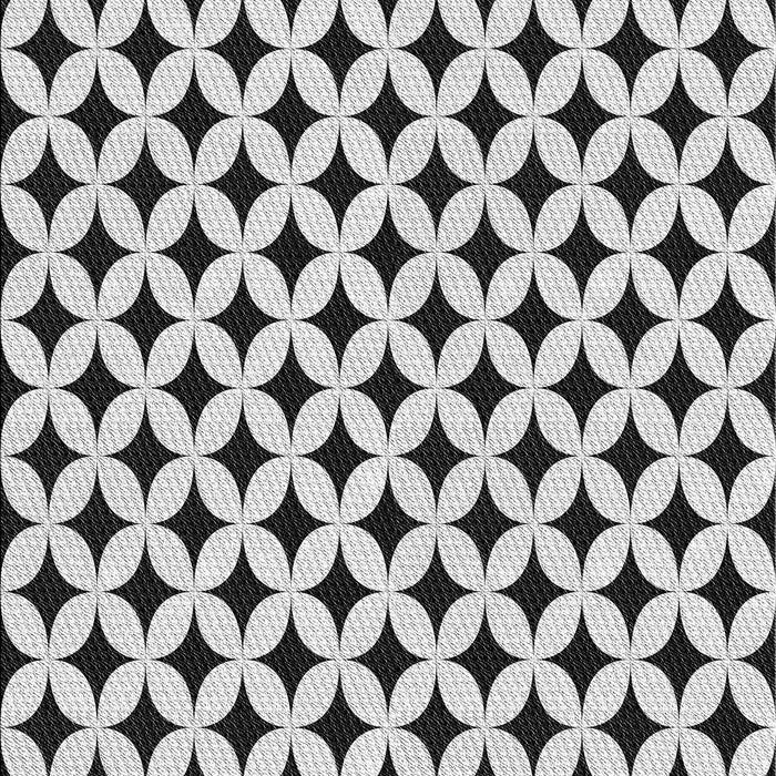 Patterned Light Black Abstract Machine Washable Rug, wshpat3445