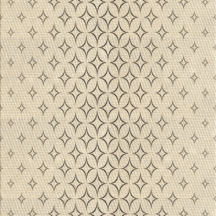 Machine Washable Transitional Moccasin Beige Rug, wshpat3446brn