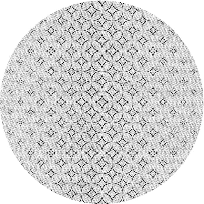 Square Machine Washable Transitional Platinum Gray Rug in a Living Room, wshpat3446gry