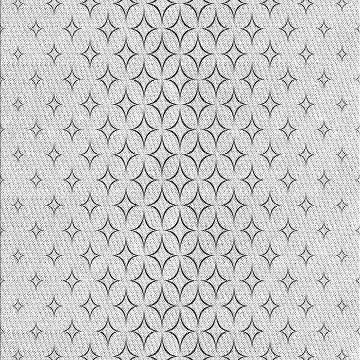 Machine Washable Transitional Platinum Gray Rug, wshpat3446gry