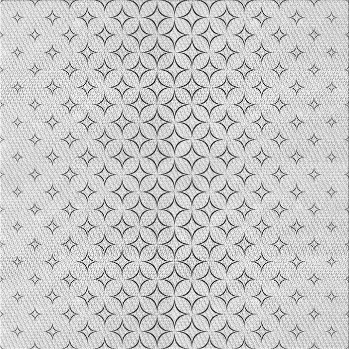 Round Machine Washable Transitional Platinum Gray Rug, wshpat3446gry