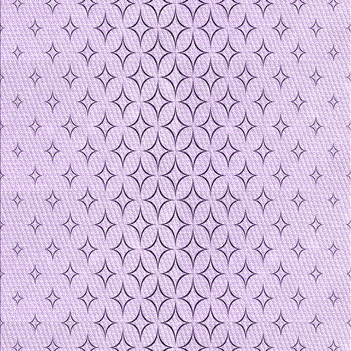 Machine Washable Transitional Orchid Purple Rug, wshpat3446pur