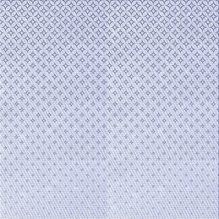 Round Patterned Lavender Blue Rug, pat3447blu