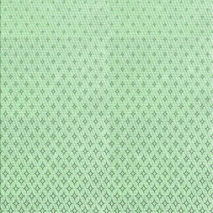 Patterned Mint Green Rug, pat3447grn