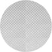 Square Patterned Platinum Gray Rug, pat3447gry
