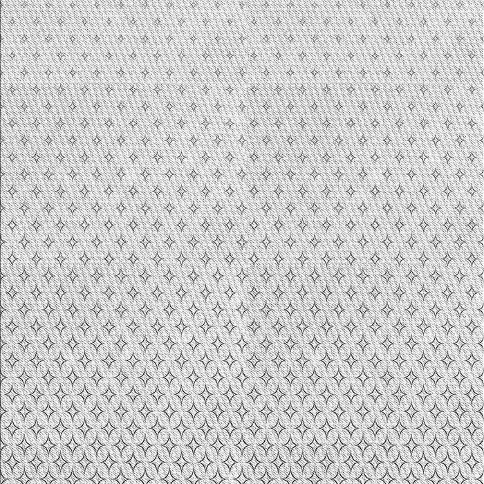 Patterned Platinum Gray Rug, pat3447gry