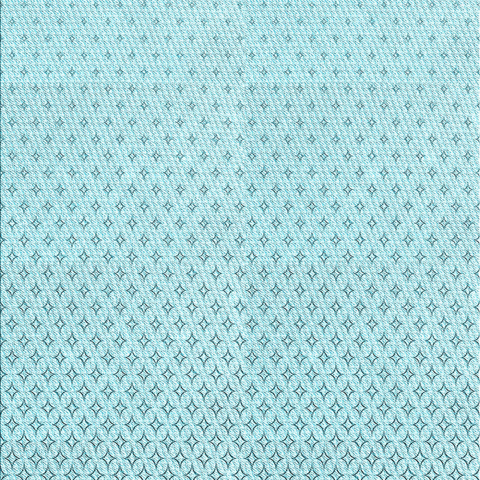 Machine Washable Transitional Electric Blue Rug, wshpat3447lblu