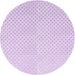 Square Machine Washable Transitional Bright Lilac Purple Rug in a Living Room, wshpat3447pur