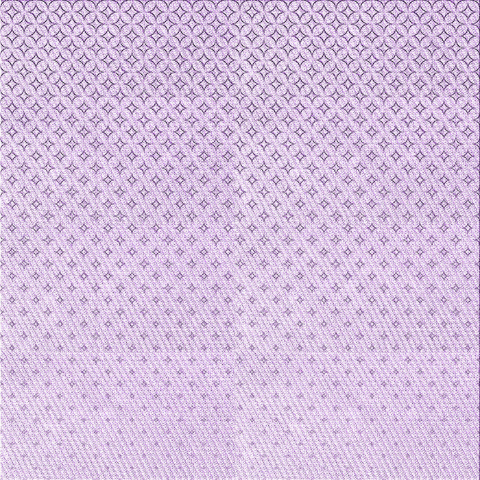 Round Patterned Bright Lilac Purple Rug, pat3447pur