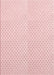 Patterned Light Coral Pink Rug, pat3447rd