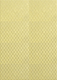 Machine Washable Transitional Sun Yellow Rug, wshpat3447yw